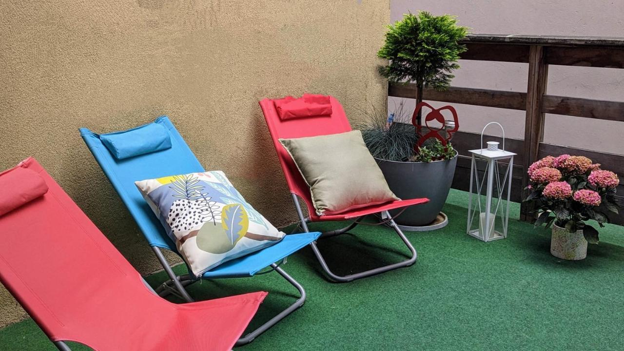 Appartement Chez Mar'Tine Niederbronn-les-Bains Bagian luar foto